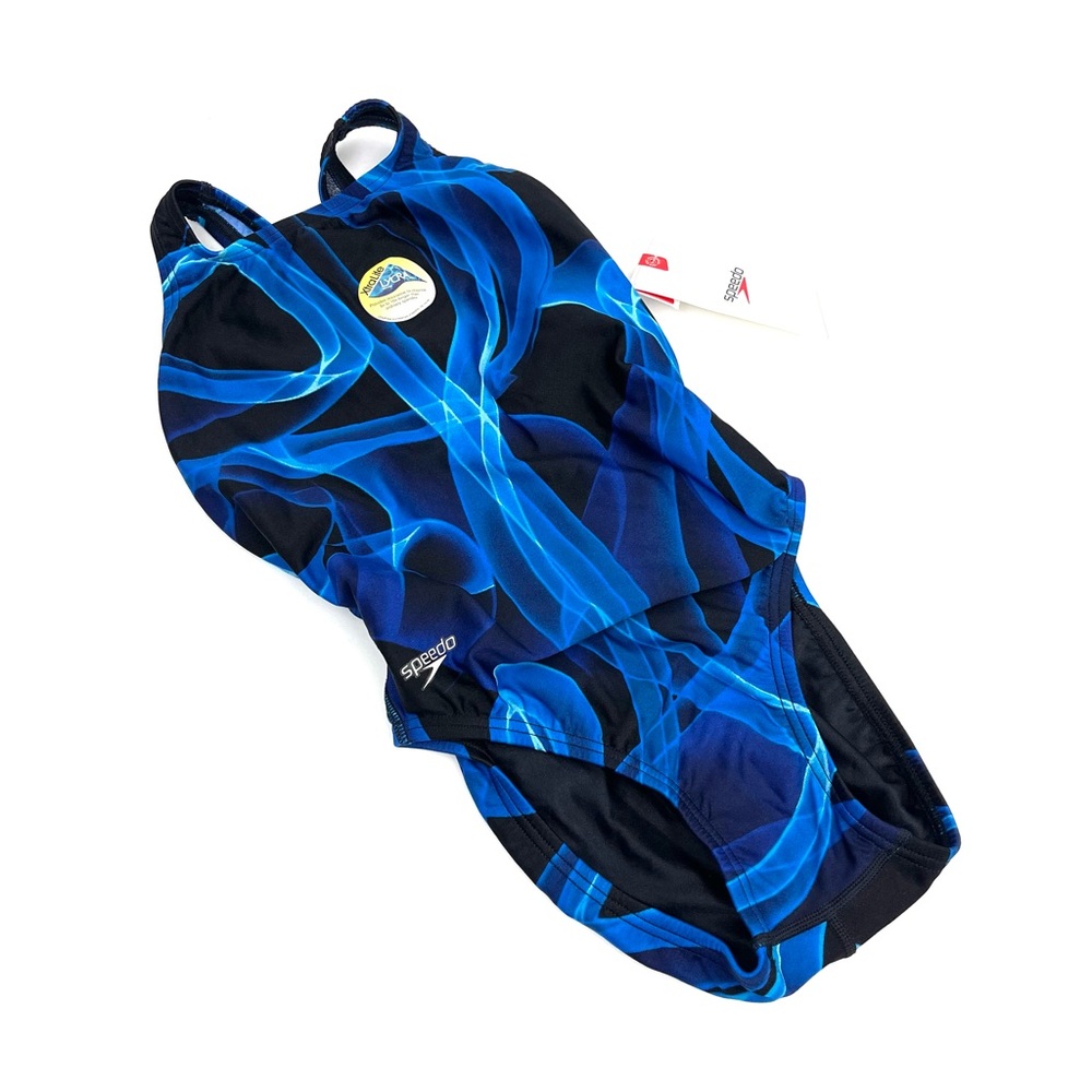 Speedo Women's Aqua Print Proback One Piece Swimsuit